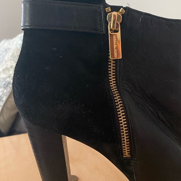 Michael Kors Black Heeled Ankle Boots - Picture 2 of 2